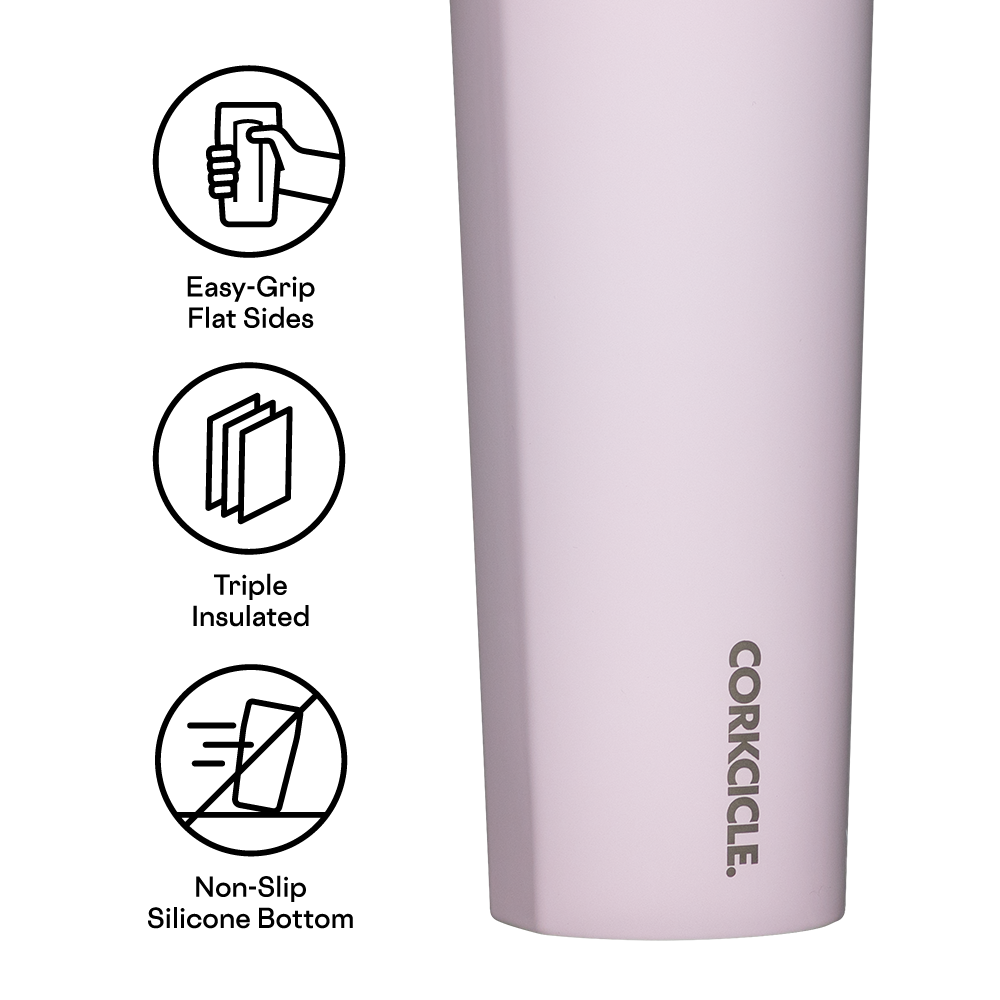 Corkcicle 16oz Canteen | Ditsy Floral Collection - Cream
