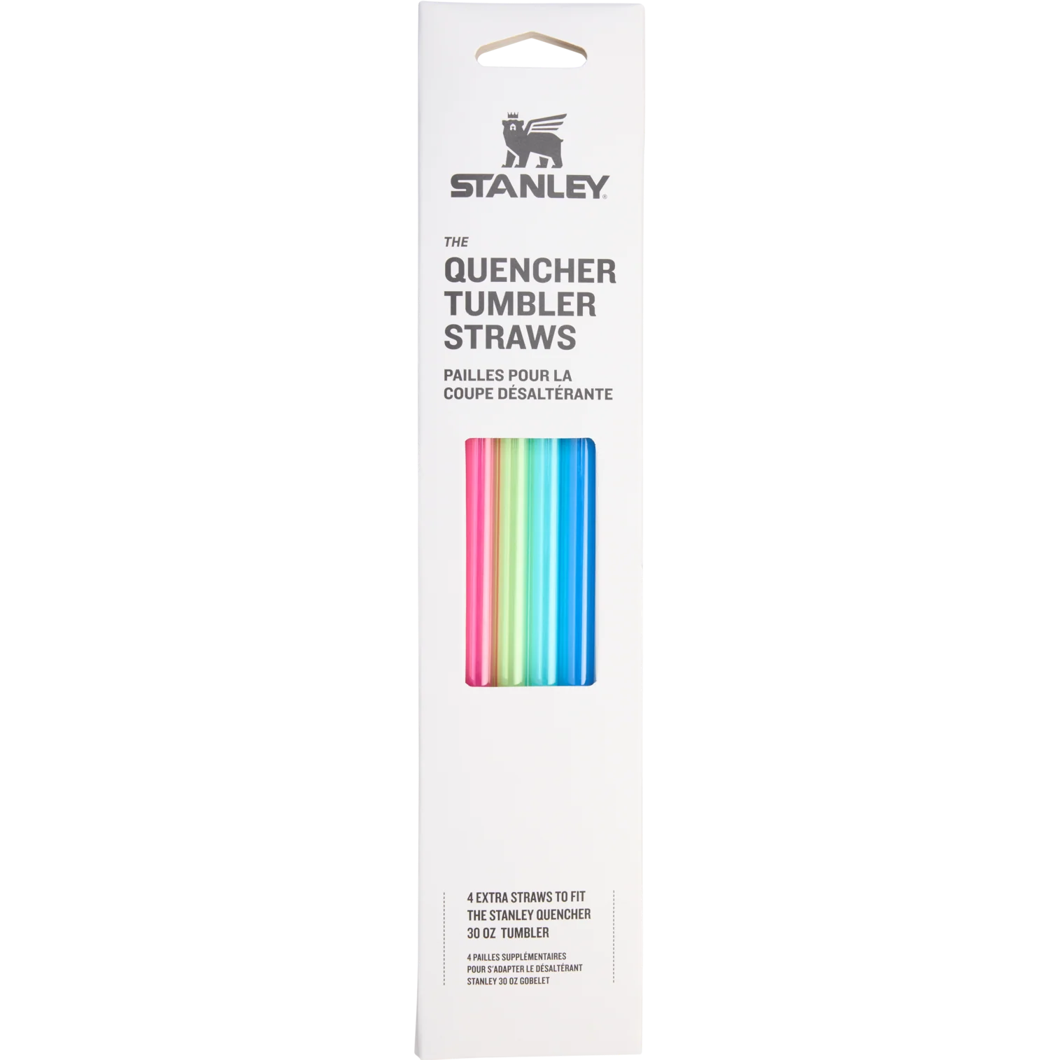 Stanley Adventure Quencher Travel Tumbler Straws | 30 OZ | 4-Pack