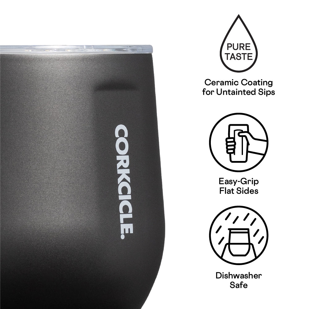 Corkcicle 12oz Stemless | Pure Taste Collection