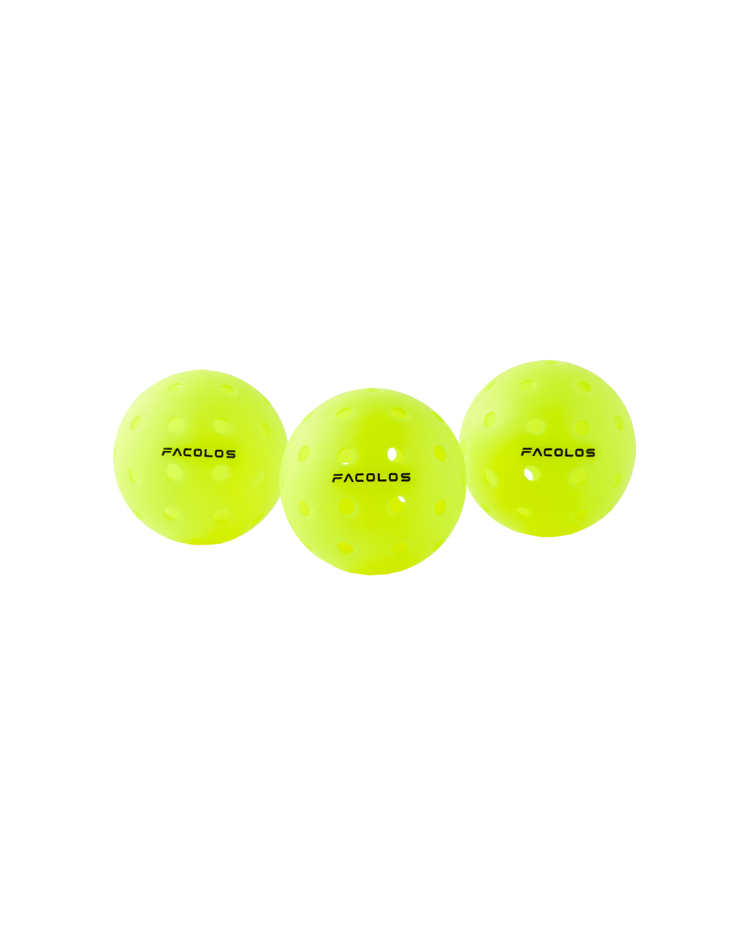 Facolos F-Pro Performance Pickleball Ball (1 Box of 6 Balls)