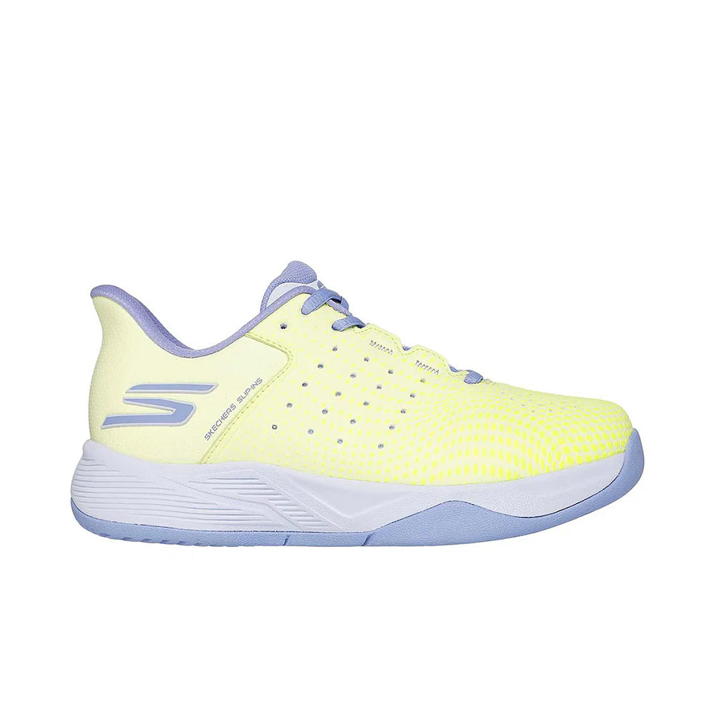 Skechers Slip-Ins GO Viper Court Reload Women Pickleball Shoes (Lime)