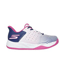 Skechers Slip-Ins GO Viper Court Reload Women Pickleball Shoes (White/Navy/Pink)