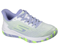 Skechers Viper Court Pro 2.0 Womens Pickleball Shoes (White/Periwinkle)