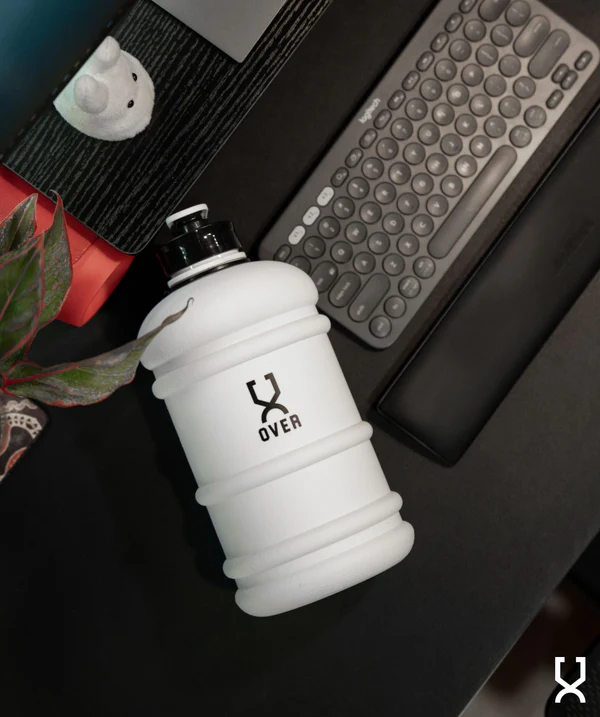 Over 2.2L Oversized Pro Bottle with Flip Cap