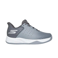 Skechers Slip-Ins GO Viper Court Reload Men Pickleball Shoes (Gray/Charcoal)