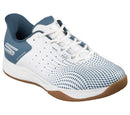 Skechers Slip-Ins GO Viper Court Reload Men Pickleball Shoes (White/Light Blue)