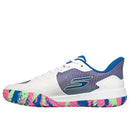 Skechers GO Pickleball Viper Court Pro 2.0 Pickleball Shoes (White/Blue/Pink)