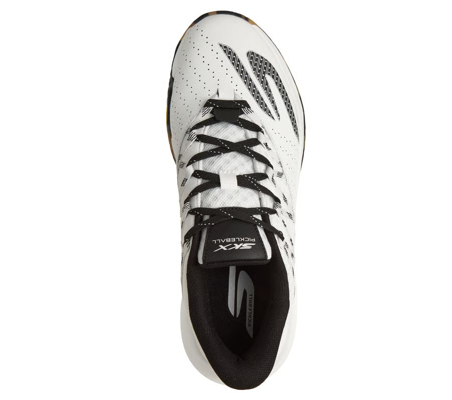 Skechers Go Viper Court Rally Men Pickleball Shoes (White/Black)
