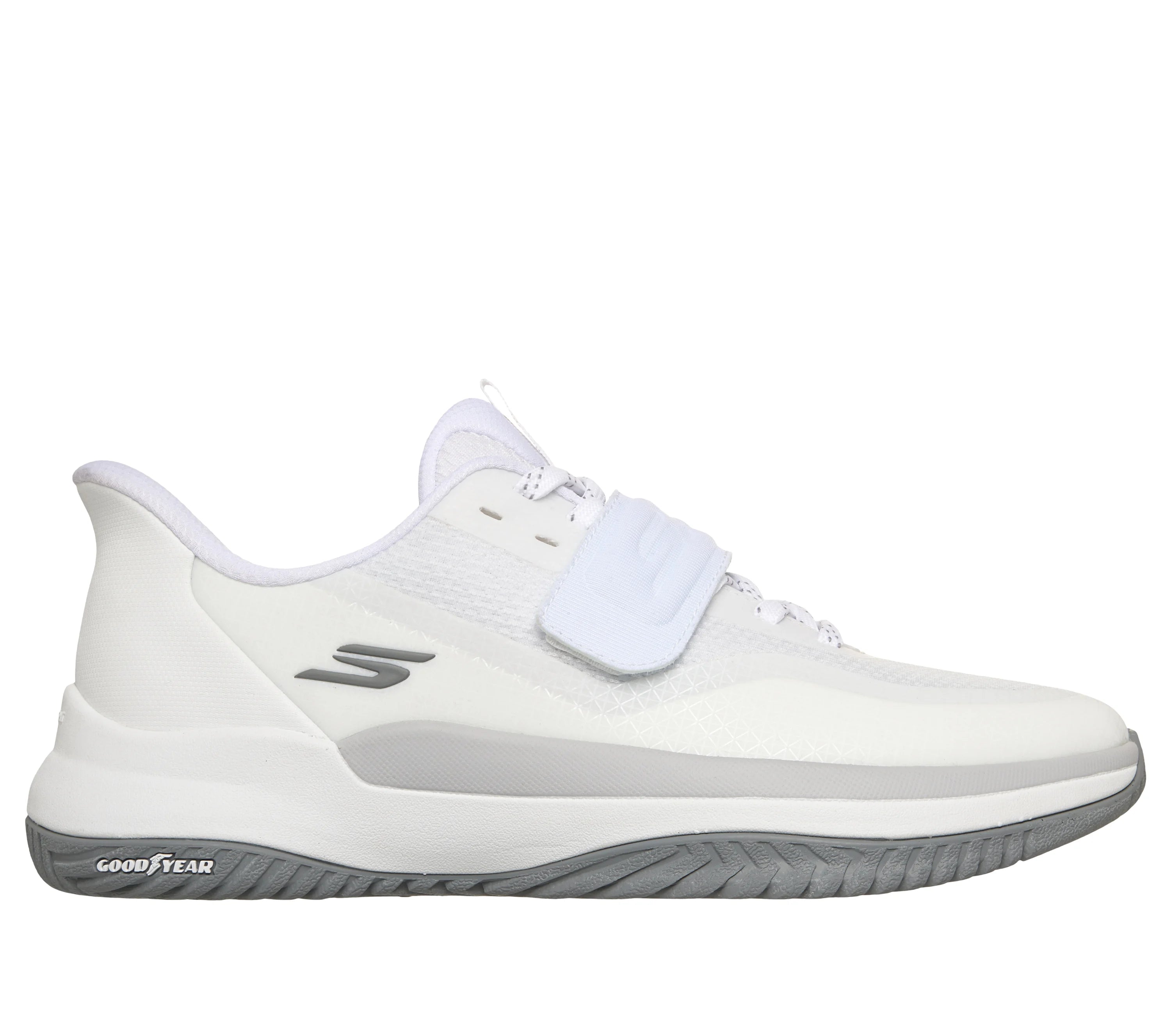 Skechers Slip-ins Relaxed Fit: Viper Court Elite 2.0 Pickleball Shoes (White)
