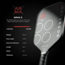 Holbrook Arma Metallic S 14mm Pickleball Paddle