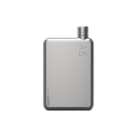 A5 Stainless Steel memobottle - Satin