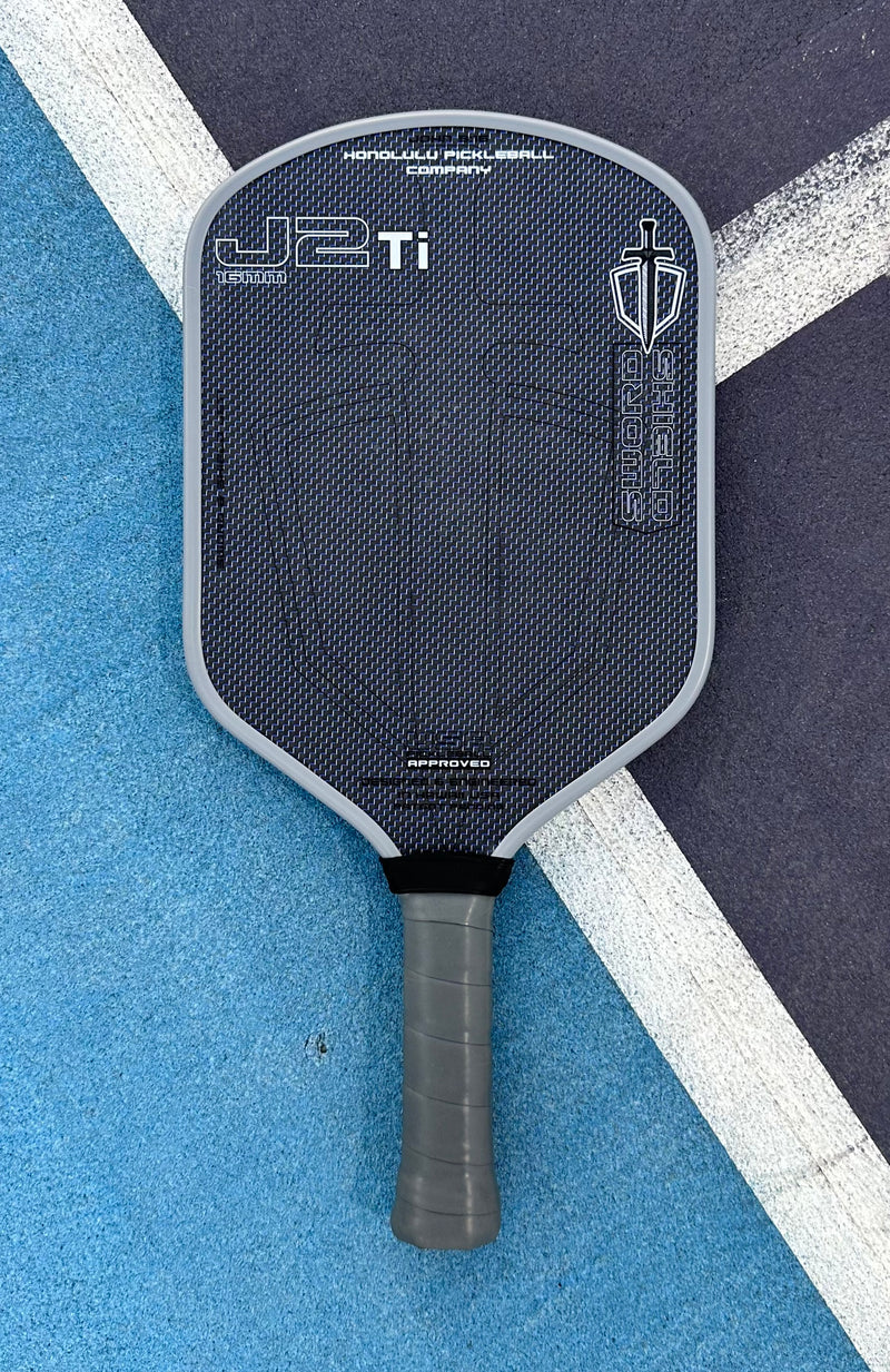 Honolulu Sword & Shield J2TI 16mm Pickleball Paddle