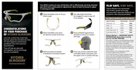 Kitchen Blockers Protect your Eyes & Face for Pickleball Players