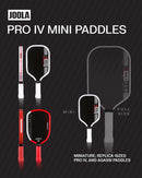 Joola Pro IV Mini Pickleball Paddles (Miniature Collector’s Sizes)