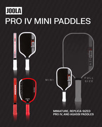 Joola Pro IV Mini Pickleball Paddles (Miniature Collector’s Sizes)