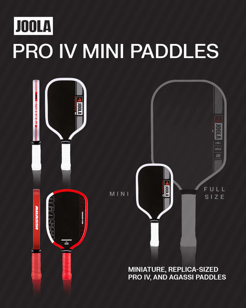Joola Pro IV Mini Pickleball Paddles (Miniature Collector’s Sizes)