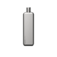 SLIM Stainless Steel memobottle - Satin