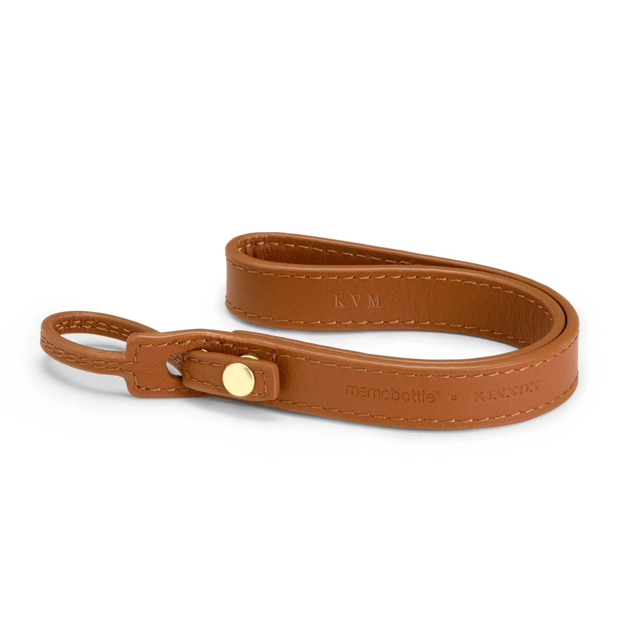 Memobottle Leather Lanyard - Tan