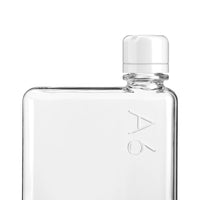 Memobottle Metallic Gloss White Lid - Oribags.com