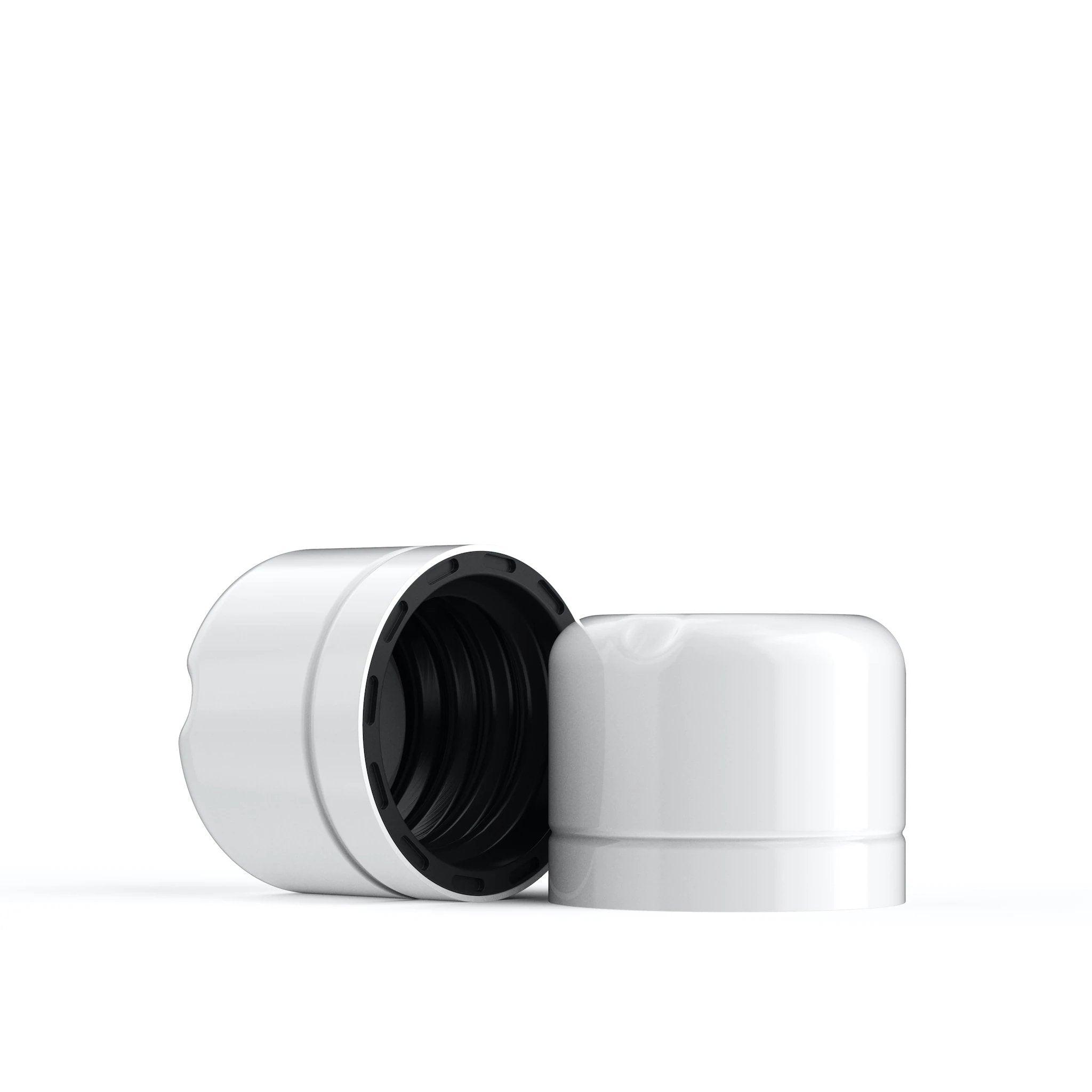 Memobottle Metallic Gloss White Lid