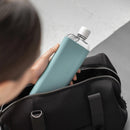 Memobottle Metallic Gloss White Lid - Oribags.com