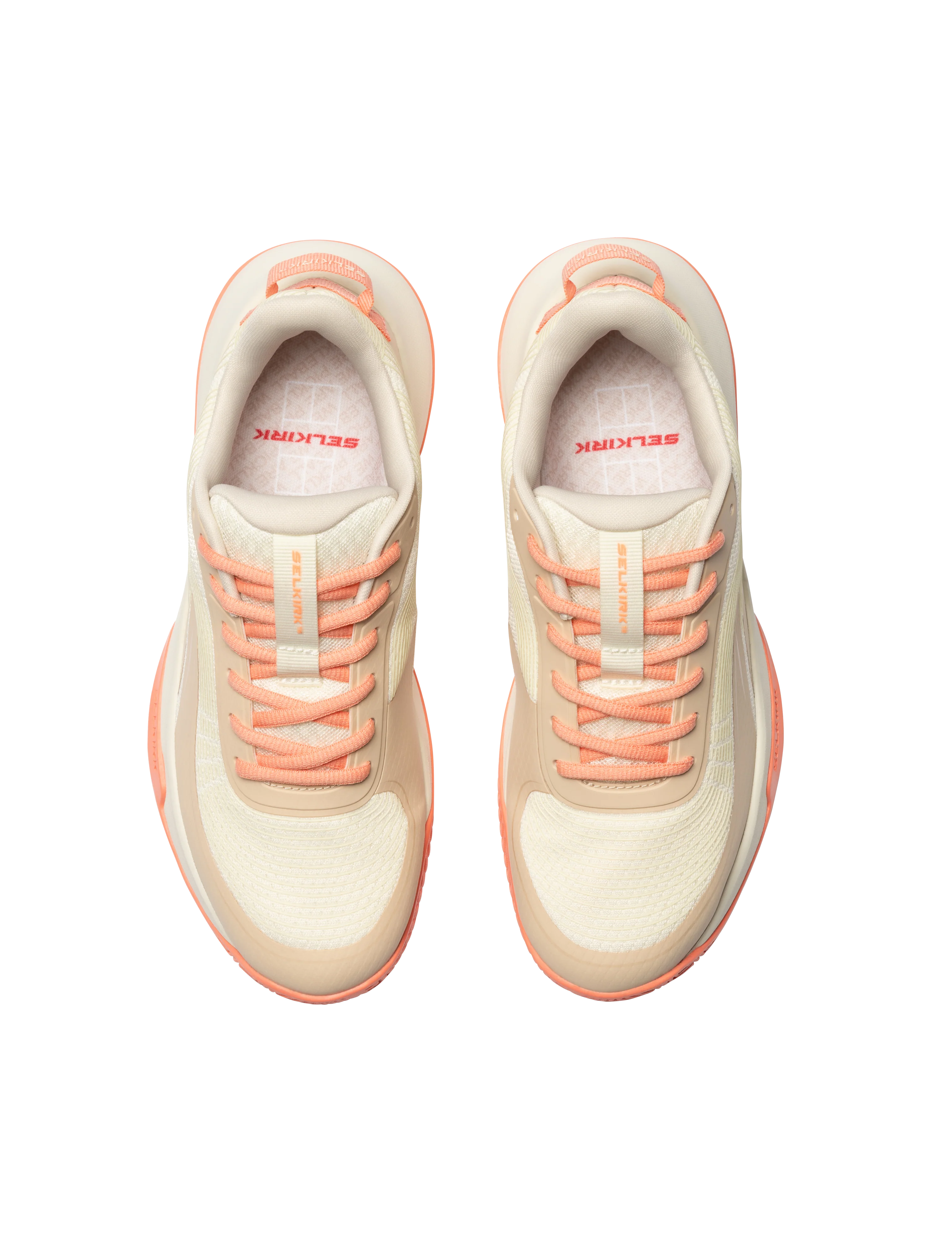 Selkirk Sport Women's CourtStrike Pro 2.0 Pickleball Shoe - Peach Mix