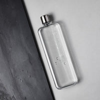 Slim Memobottle - The flat water bottle that fits in your bag | BPA Free | 15oz (450ml) - Oribags.com